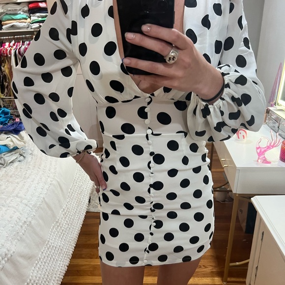 Polka Dot Summer Dress - Picture 2 of 6
